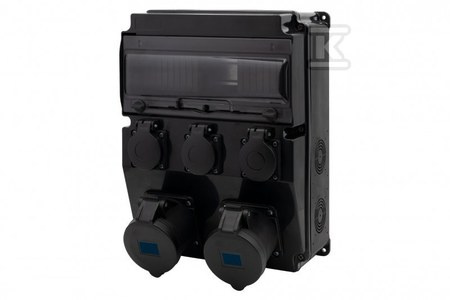 ROZ.CAJA 12M SCENIC G/P 2X16/3 3X230V