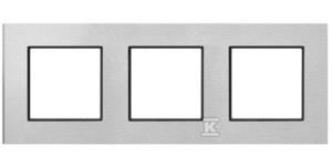 RAM.3-KR. SZCZOTKOWANE ALUMINIUM ARIA