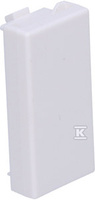 ZAŚLEP.K45/2 22,5X45MM BIAŁY