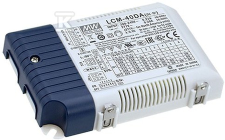 LCM-40DA ZASILACZ LED 40W 2~100V 0.35~1.