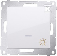 PRZ.ŚWI.PODŚW.+RAM.GIPS/IP44 BI.SIMON5