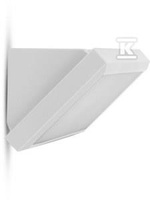 OP.ŚCIEV-TAC 12W LED UKOŚNA BIAŁA 400