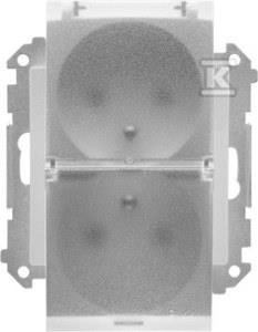 GN.2-KR.Z/U IP44 TR. ALU.MAT SIMON55