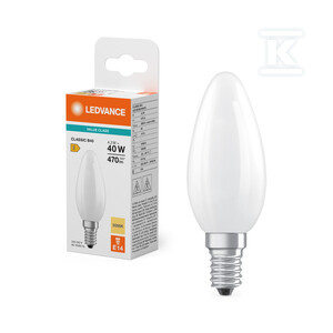 ŻAR.LED CLAS V 4.2W 830 FR E14