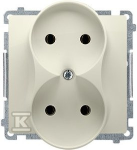 BMG2MZ.01/12 GNIAZDO BASIC BEŻ