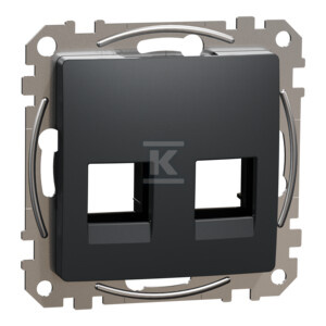 PŁ.2XRJ45 KEL.AM,MO.CZARNY ANT.SEDNA DE