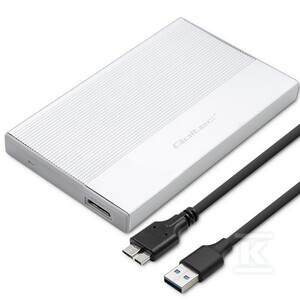 KIESZEŃ M.2 SATA SSD/USB TYP C/SILVER