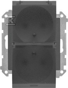 GN.2-KR.Z/U IP44 TR. GRAFIT.MAT SIMON55