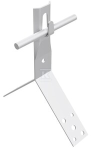 UCHWYT SZCZYTOWY ZACISK: H=10CM /AL/