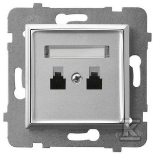 GN.2-KR.TELEFON RÓWN. SREBRO ARIA