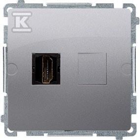 BMGHDMI.01/43 GNIAZDO BASIC SREBRO MAT