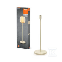 LAMP STICK FLOOR BEIGE SHORT E27