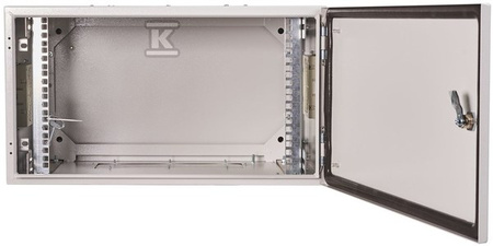 SZAFA19"9UX600X400,DRZ.PEŁNE,WEW,SZARA