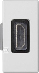 PŁYT.K45/2 HDMI-HDMI 22,5X45 BIEL