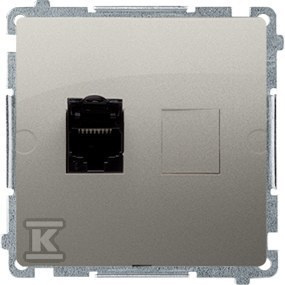 BM61E.01/29 GNIAZDO BASIC SATYNOWY