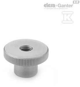 DIN 466-M10-NI NAKRĘTKA RADEŁKOWANA