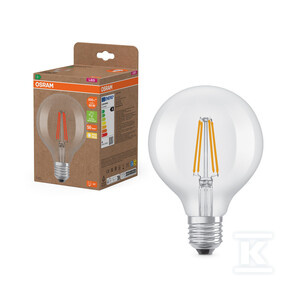 ŻAR.LED CLAS FIL GL 3.8W 827 CLR E27