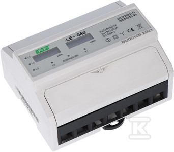 LE-04D-LICZNIK ENERGII ELEKTR.3-FAZ.LCD