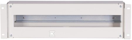PANEL DYSTRYBUCJI NAPIĘĆ 19" 3U RAL 70