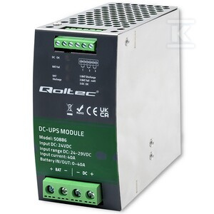 MODUŁ UPS DC NA SZYNĘ DIN/40A/24V