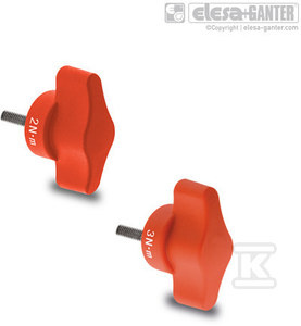 CTD.48 P-M6X25-2-C2 NAKRĘTKA MOTYLKOWA