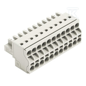 GNIAZDO 2-PRZE.PUSH-IN CA.CLAMP®, 2,5 M