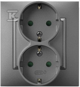 GN.2-KR.Z/U SCHUKO PRZ.Z RA.SZARY M.ARIA