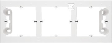 PUSZ.N/T 3-KR.LINE/DUO.BIAŁY MAT SIMON5