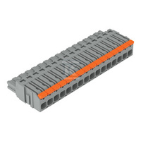 GNIAZDO 1-PRZE.DŹWI.PUSH-IN CA.CLAMP®,