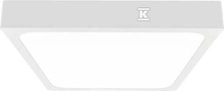 PLAFO.V-TA.24W LE.KWA.IP44 30X30CM BIA.V