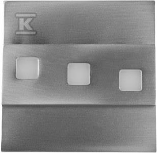 LED VIKA, SATYNA, 1,2W, 5900K