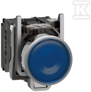 PRZYC.PODŚ.KRYTY LED NO+NZ 24V NIEBIESK