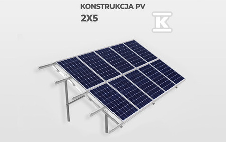 KONSTRUKCJA W-V2G2-25° 4KW PANEL 400/41