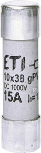 CH10X38 15A PV WKŁ.TOPIK.