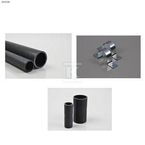 RURA ODGROM.20/14 +ZŁĄCZKA+UCHWYT UDR