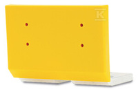 MOSTEK, 2-TOROWY, Z IZOLACJĄ, ŻÓŁTY