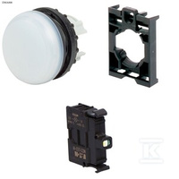 LAMP.SYGNAL.PŁASKA BIAŁA 24V