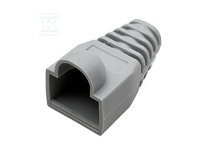 OSŁONKA WTYKU RJ45 SZARA
