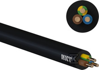 YKY ŻO 0.6/1KV 3X2,5 NKT 100M