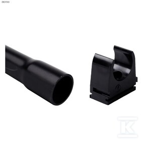 RURA CZARNA UV Z KIELI.1532 + 3 UCHWYT