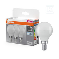 ŻAR.LED BASE CLAS 4.9W 840 FR E14