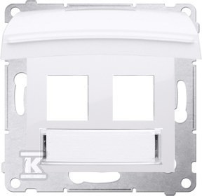 POKR.GN.TELINF.2-KR.IP44 BIAŁA SIMON54