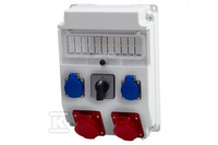 ROZ.CAJA 11M 2X16/5 2X230V 0/1(32A)