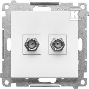 GN.2-KR.ANTEN."F" BIAŁY MAT SIMON55