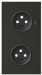 10020220-238 PANEL SIMON100 CZARNY MAT