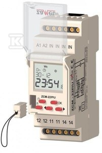 ZCM-22P/U PROG.CZAS.1-KAN.TYG.-ROK AC/DC