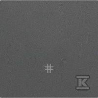 KLAW.1-KR.PIK.KRZYŻ. GRAFIT.MAT SIMON55