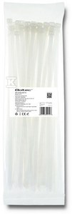 OPASKA ZACISKOWA 7.2*350MM NYLON UV WH
