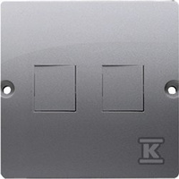 BMGK1P/21 POKRYWA BASIC STAL INOX