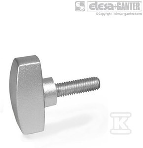 GN 433-NI-34-M6-30-MT ŚRUBA MOTYLKOWA